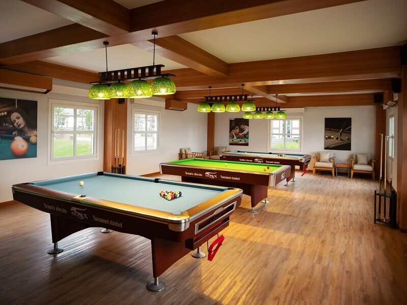 Khu giải trí chơi Bida