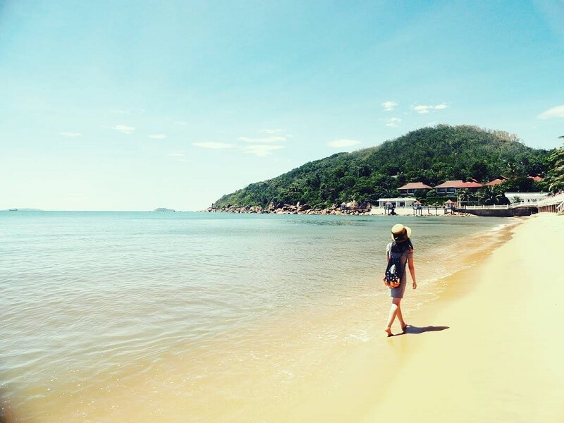 Vẻ đẹp kiêu sa, tráng lệ của những bãi cát trắng