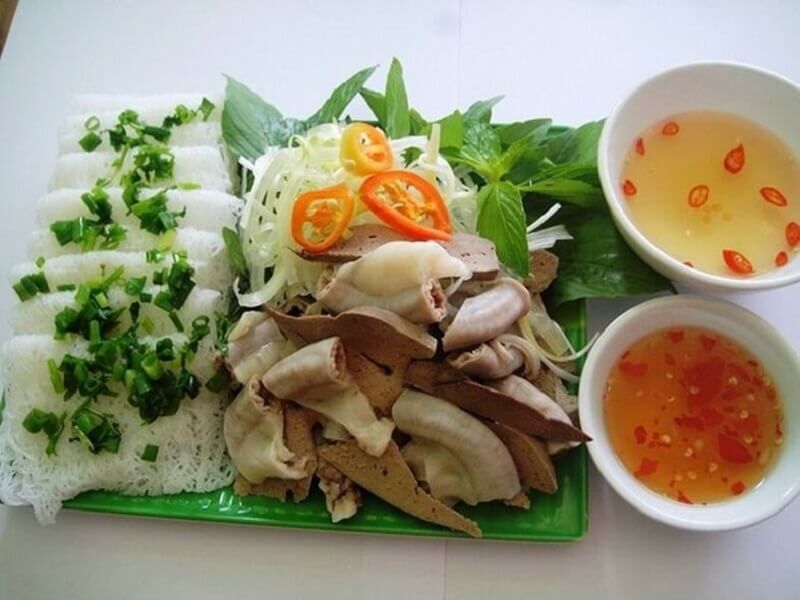 Bánh hỏi lòng heo - đặc sản Phú Yên