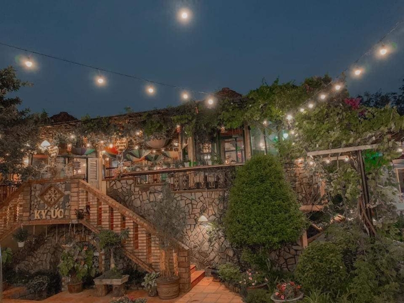 Quán cà phê Memory Đà Lạt mang phong cách đậm chất hoài cổ