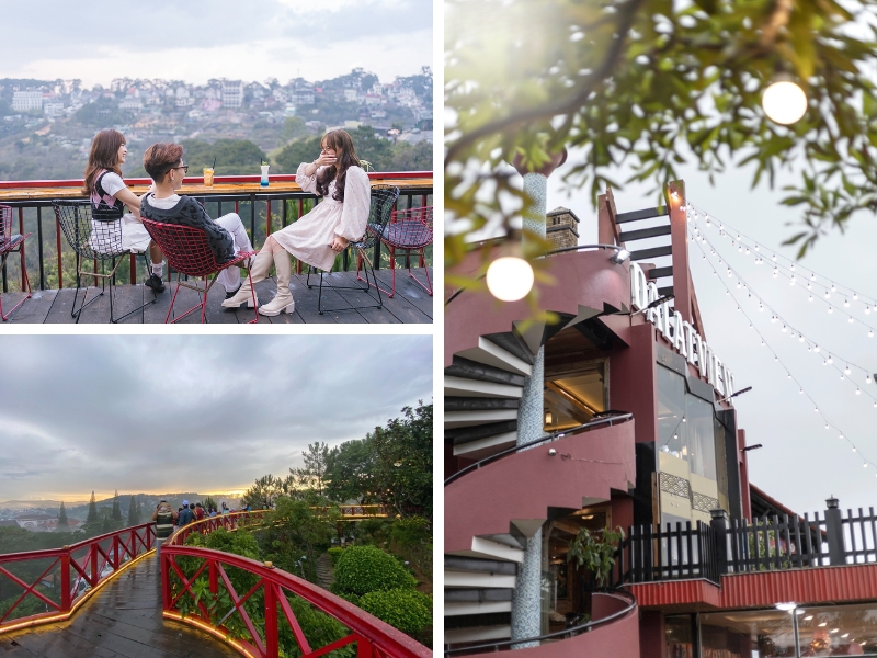 Khám phá quán cafe Đà Lạt View check-in cổng trời giữa lòng thành phố ngàn hoa