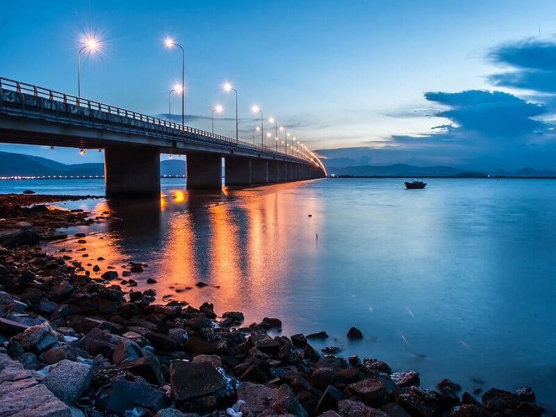 Khung cảnh hoàng hôn đẹp mê hồn mọi du khách