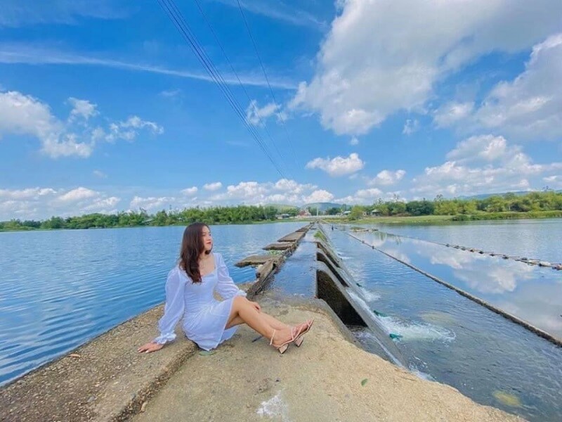 Vẻ đẹp thiên nhiên mộc mạc của Đập Tam Giang