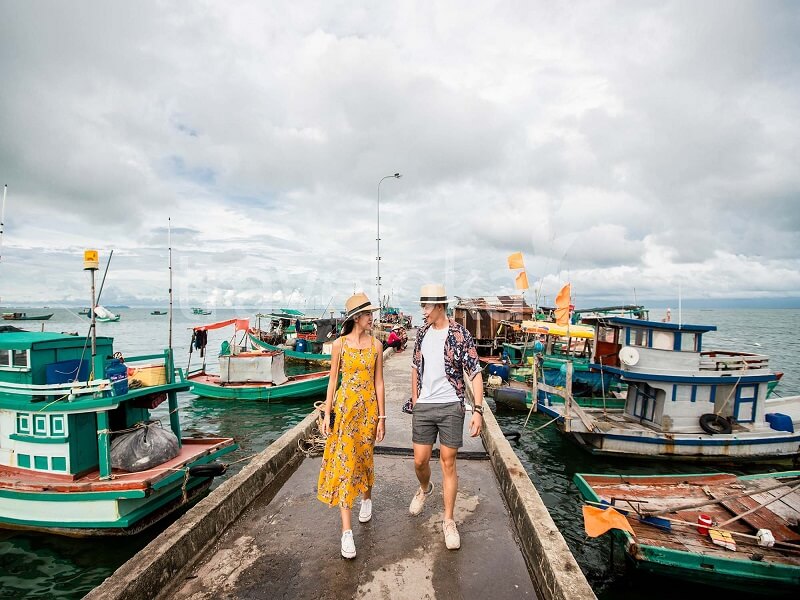 Khu làng chài Hàm Ninh Phú Quốc