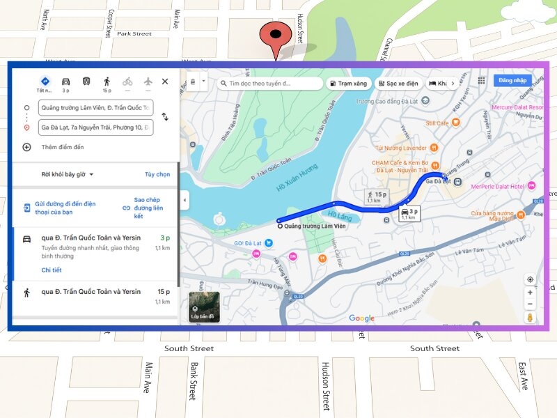 Cách di chuyển đến ga thuận tiện và nhanh chóng nhất