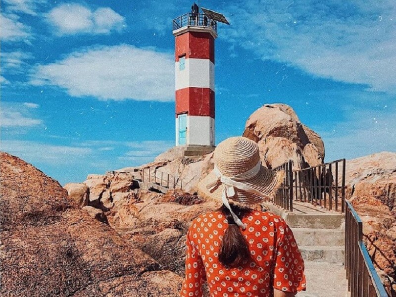 Vẻ đẹp thiên nhiên thơ mộng tại Hải Đăng Gành Đèn