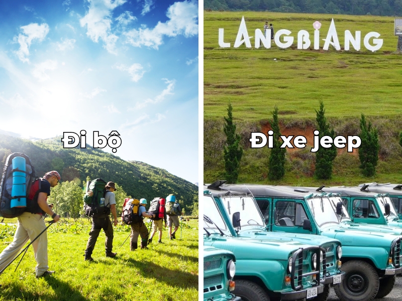 Những cách để lên đỉnh núi Langbiang