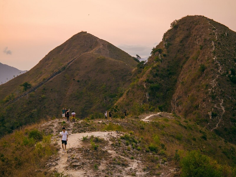 Đường leo núi Cô Tiên Nha Trang