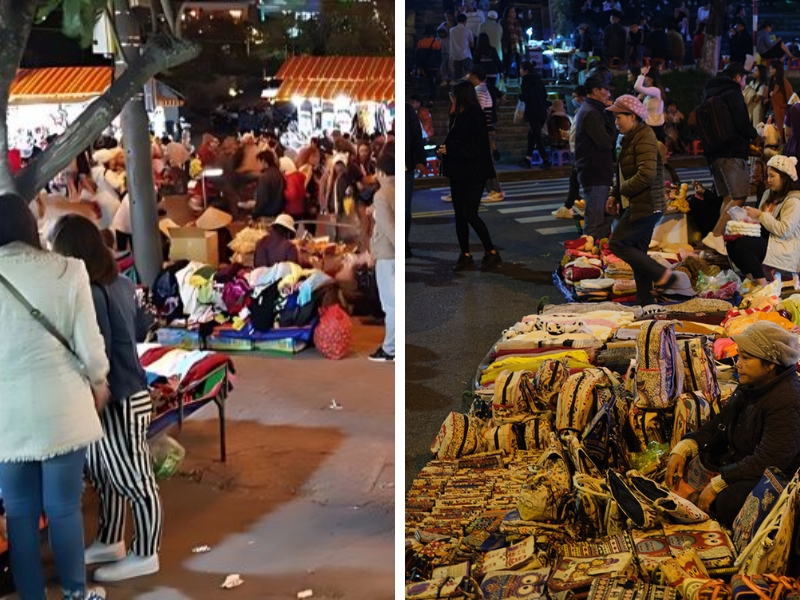 Mua sắm thỏa thích với các đồ thủ công mỹ nghệ tại các gian hàn