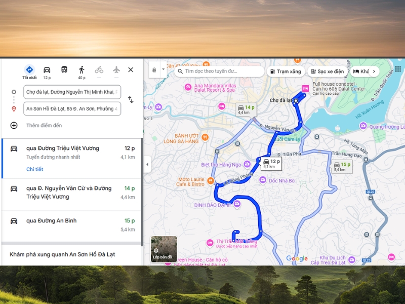 Gợi ý đường đến Phượng Hoàng Cổ Trấn