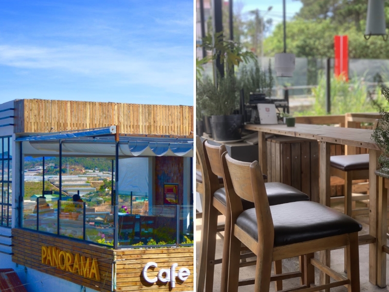 Cafe Panorama Dalat - View toàn cảnh thung lũng đẹp mê hồn