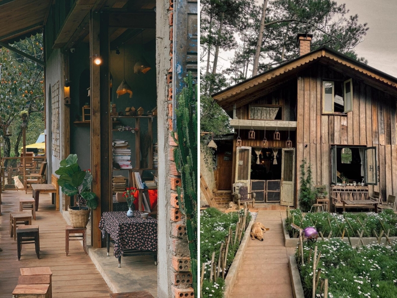 Lưng Chừng Cafe - không gian giữa lưng đồi xanh tươi đầy thơ mộng