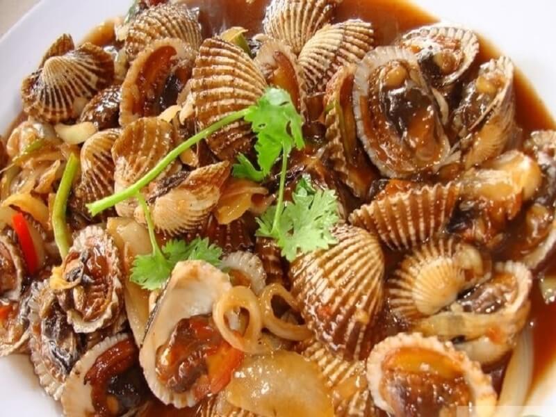 Sò Huyết sốt me