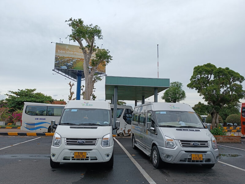 Xe 16 chỗ Quy Nhơn đời mới chất lượng