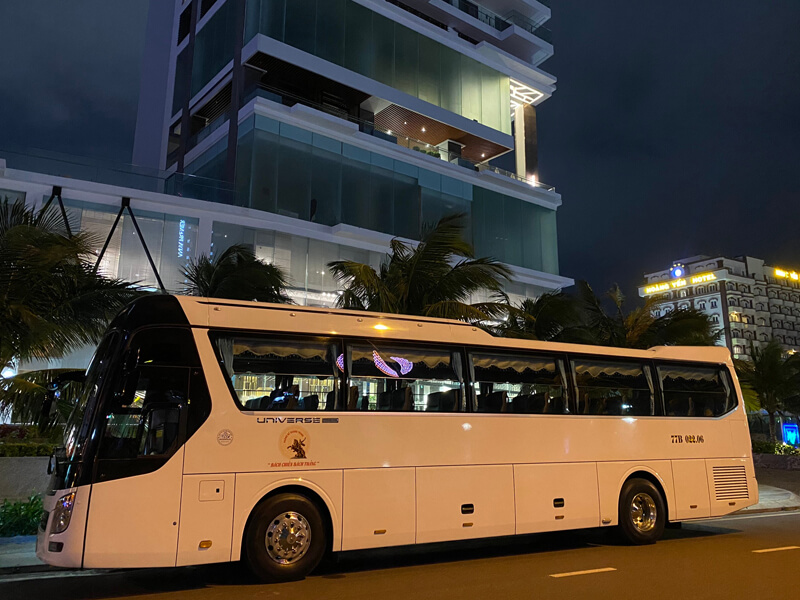 Xe 45 chỗ Quy Nhơn đời mới - chất lượng
