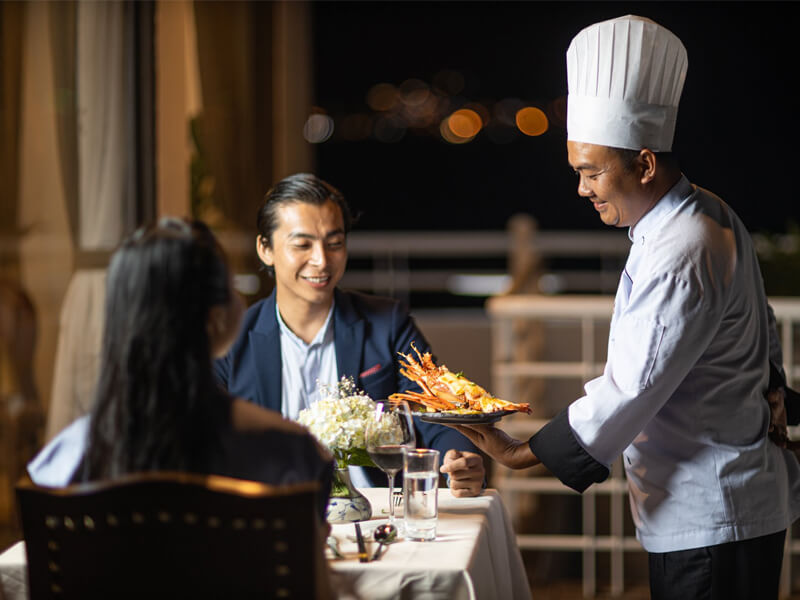 Bữa tối thịnh soạn & ngon miệng dành cho quý khách